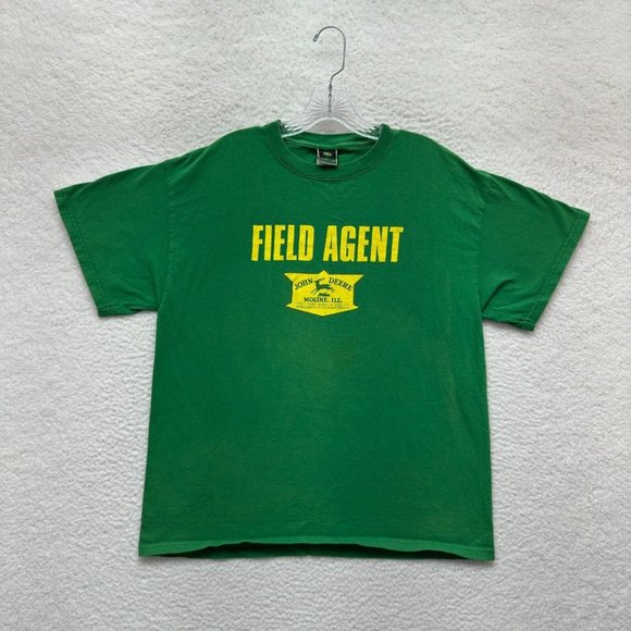 John Deere Shirts Vintage John Deere Field Agent Tshirt L Large